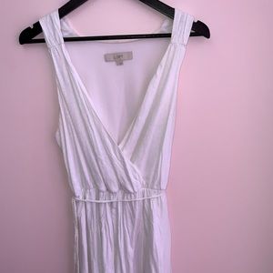 Lovely summer dress with a braided tie belt